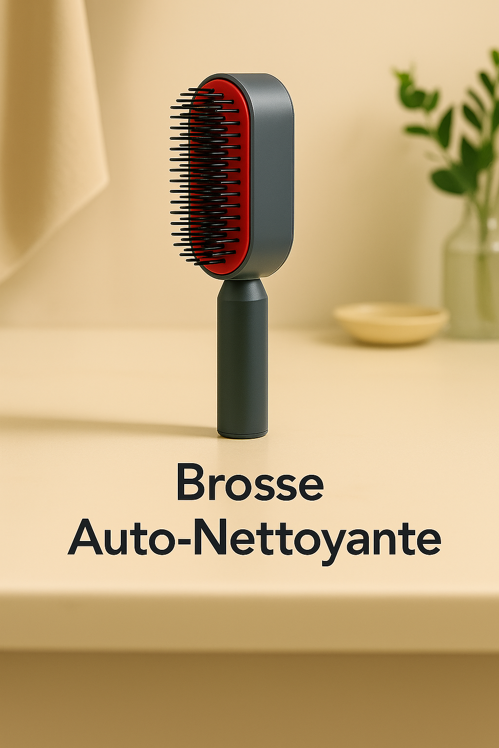 Brosse à Cheveux Auto-nettoyante