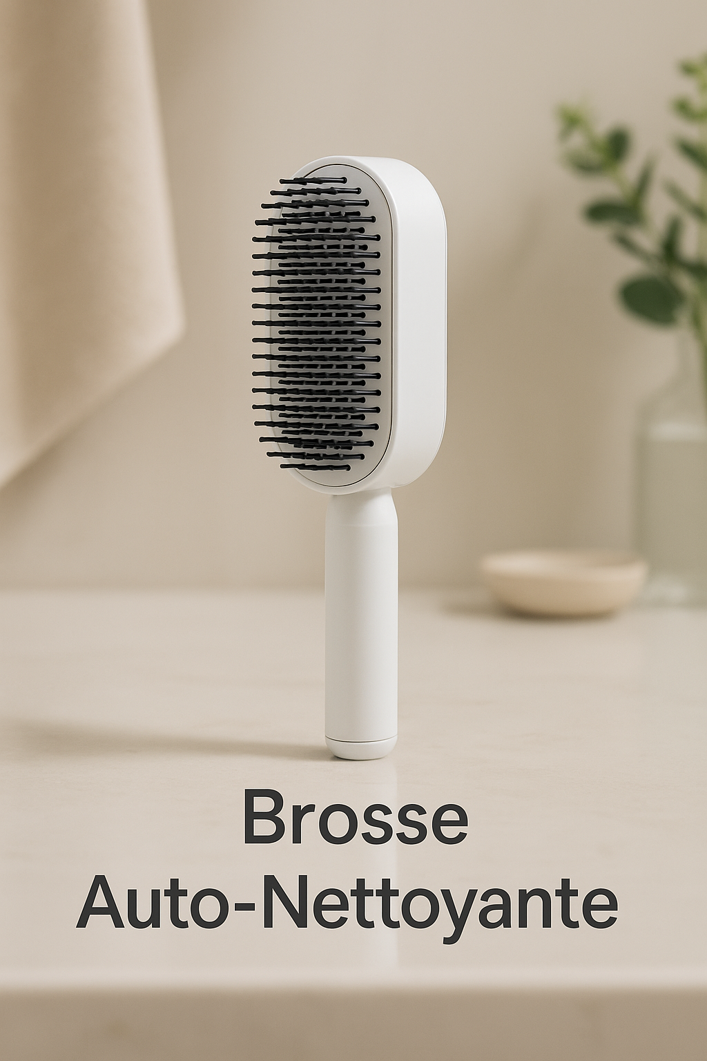 Brosse à Cheveux Auto-nettoyante