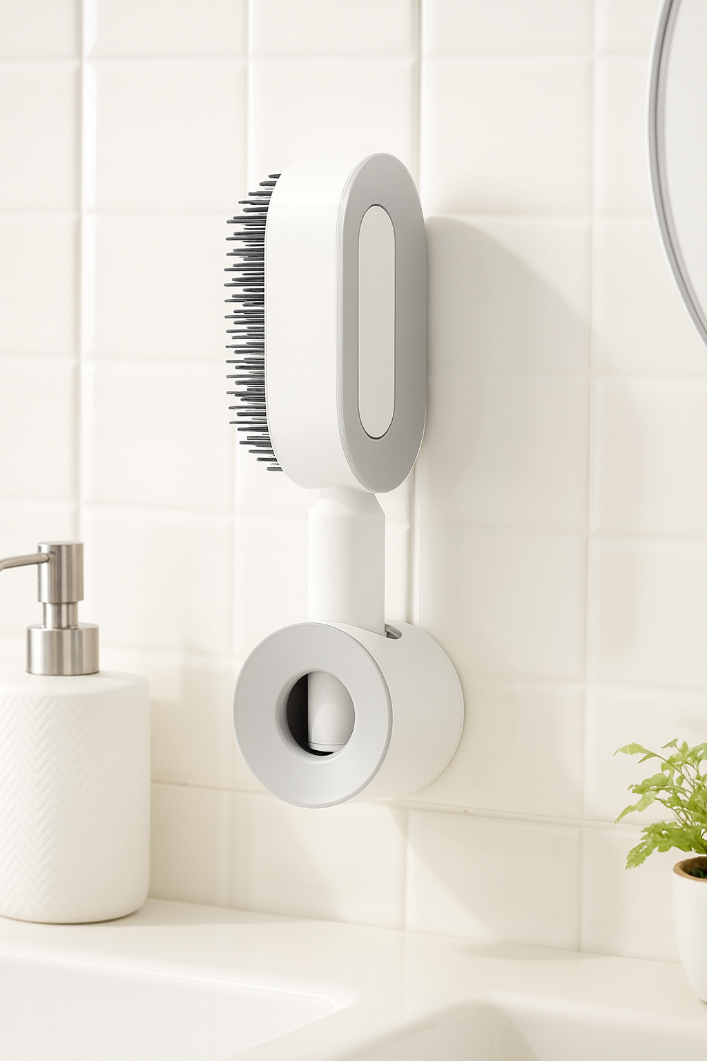 Brosse à Cheveux Auto-nettoyante