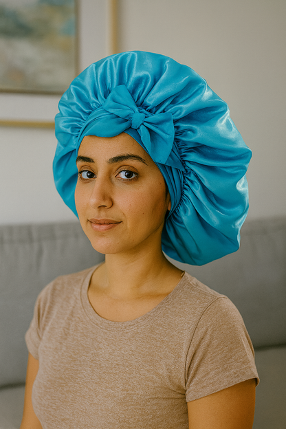 Bonnet en satin