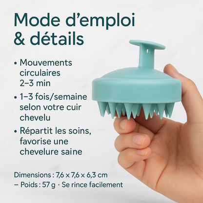 Masseur pour Cuir Chevelu
